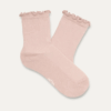 Calcetines Karsyn con borde ondulado Calcetines Karsyn con borde ondulado