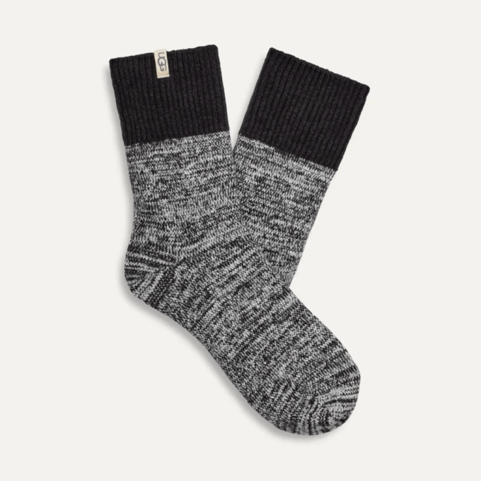 Calcetines Rib Knit Slouchy Quarter