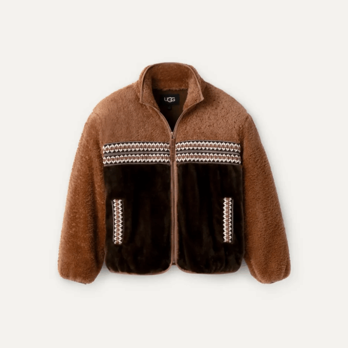 Chaqueta Marlene Sherpa Heritage Braid Chaqueta Marlene Sherpa Heritage Braid