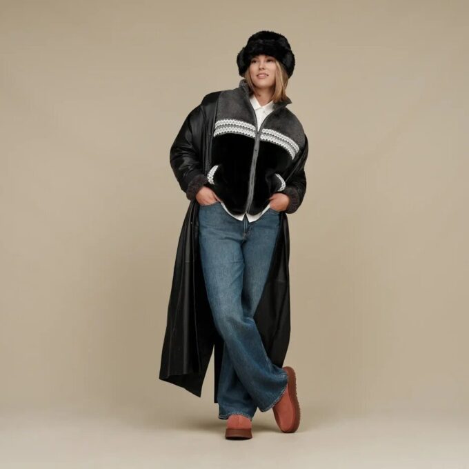 Chaqueta Marlene Sherpa Heritage Braid Chaqueta Marlene Sherpa Heritage Braid