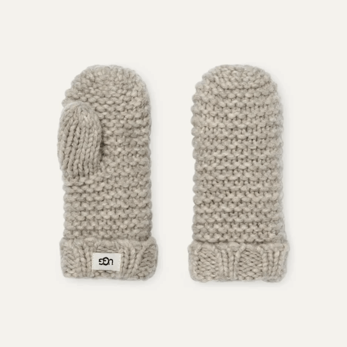 Conjunto de gorro y manoplas de punto Conjunto de gorro y manoplas de punto