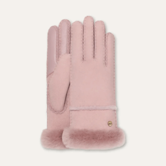 Guantes con costuras de piel de oveja