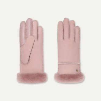 Guantes con costuras de piel de oveja