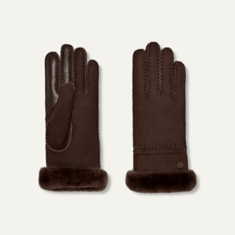 Guantes con costuras de piel de oveja