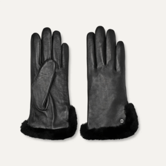 Guantes de piel de oveja con ventilación