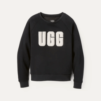 Madeline Fuzzy Logo Crewneck
