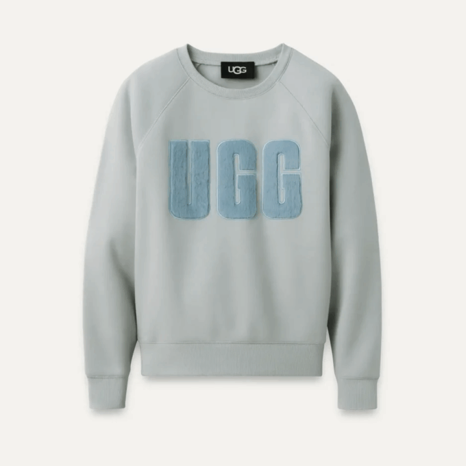 Madeline Fuzzy Logo Crewneck Madeline Fuzzy Logo Crewneck