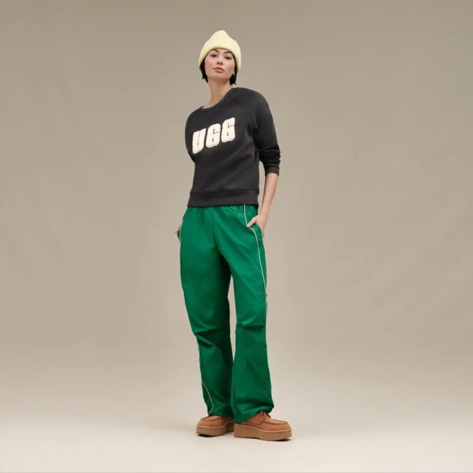 Madeline Fuzzy Logo Crewneck Madeline Fuzzy Logo Crewneck