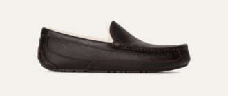 Pantufla de cuero Ascot