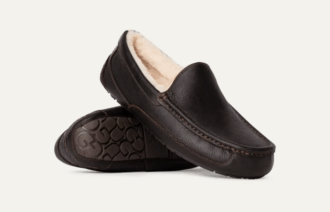 Pantufla de cuero Ascot