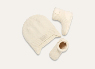 Skylar y gorro UGG