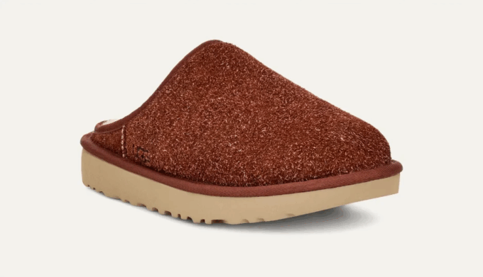 Slip-On clásico de ante peludo