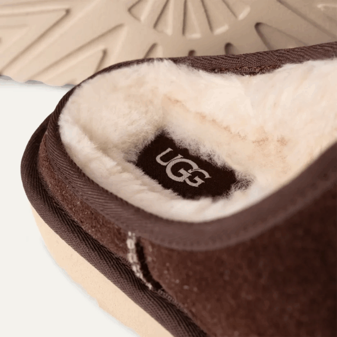 Slip-On clásico de ante peludo