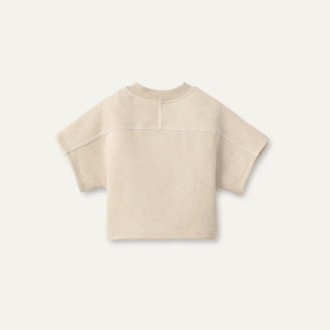 Sudadera clásica de manga corta y cuello redondo