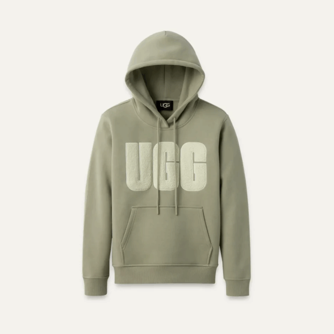 Sudadera con capucha y logo Rey UGGfluff Sudadera con capucha y logo Rey UGGfluff