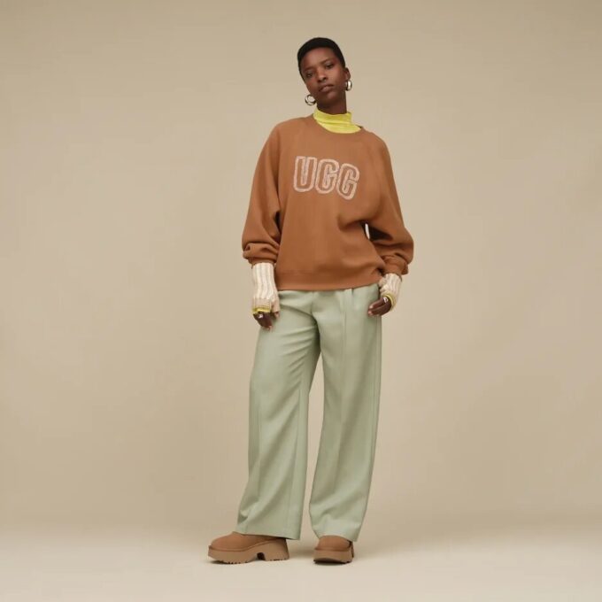 Sudadera con cuello redondo y logotipo de UGG