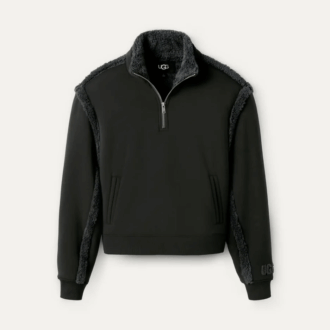 Sudadera con media cremallera y forro polar Lydi