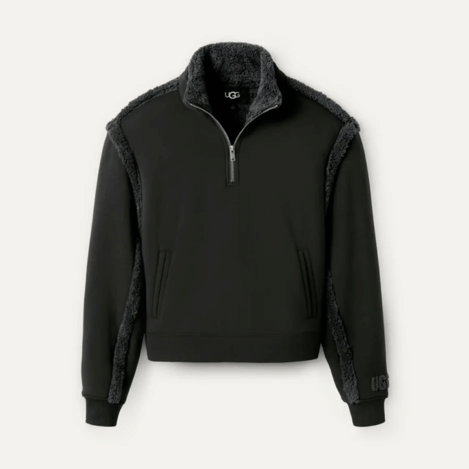 Sudadera con media cremallera y forro polar Lydi Sudadera con media cremallera y forro polar Lydi